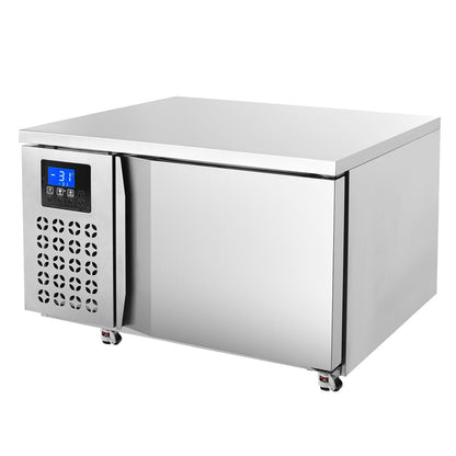 Commercial Blast Freezer, 80 L / 2.8 Cu.ft Blast Chiller with 3 Trays,